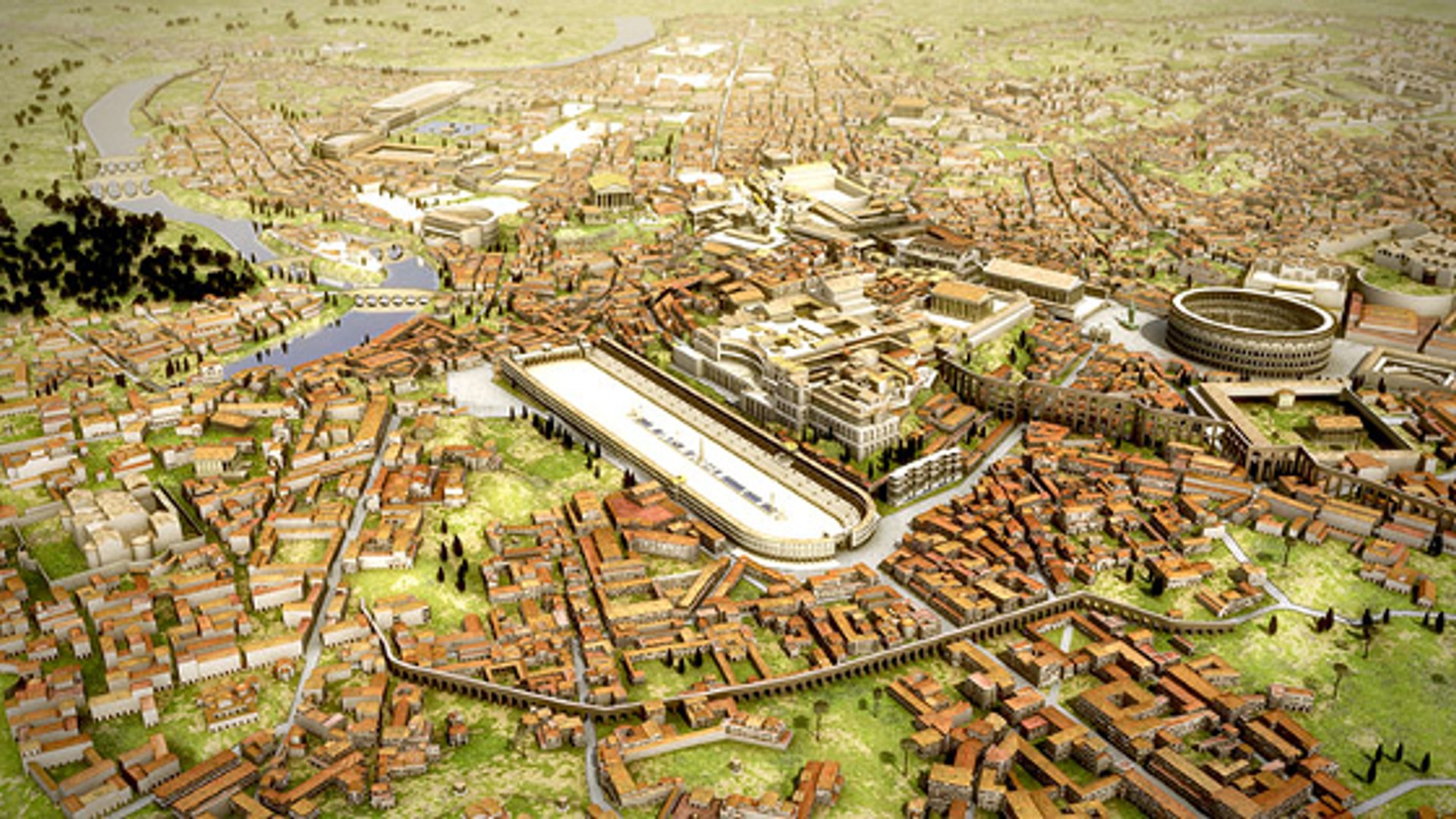 Reconstitution De Rome Antique 3d Viewer