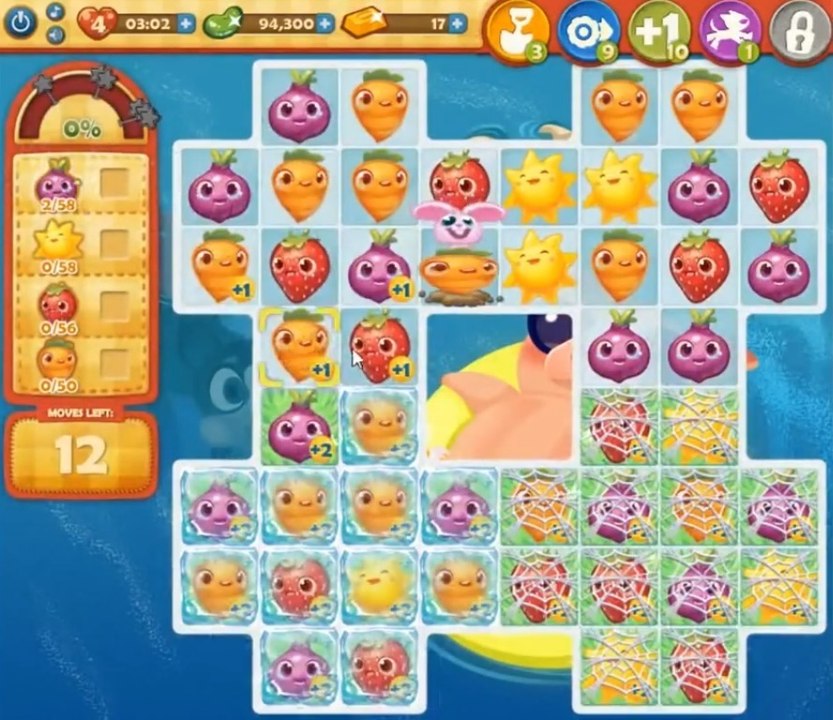 Farm Heroes Saga Level 605: Lösungen, Tipps und Tricks