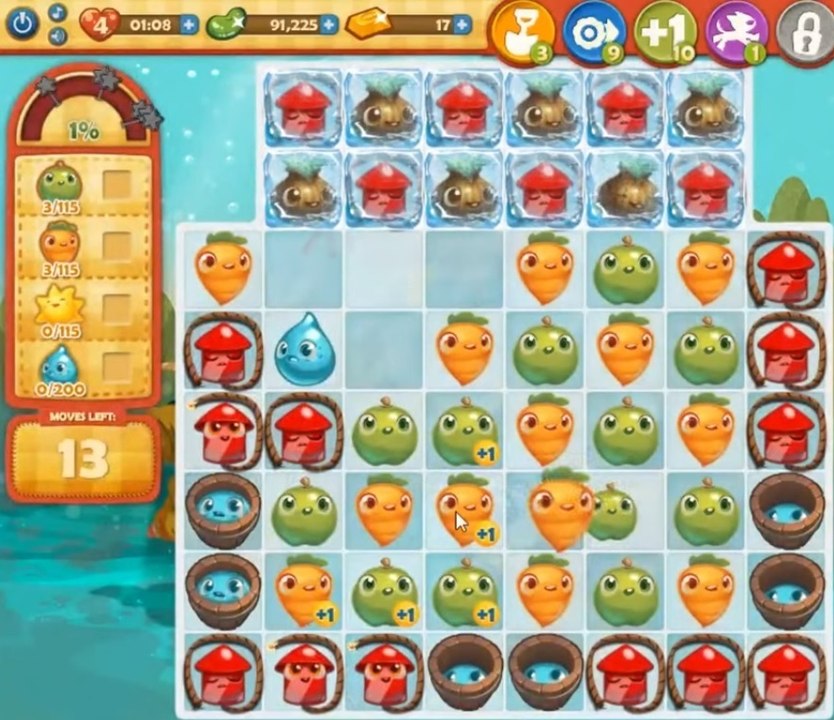 Farm Heroes Saga Level 612: Lösungen, Tipps und Tricks