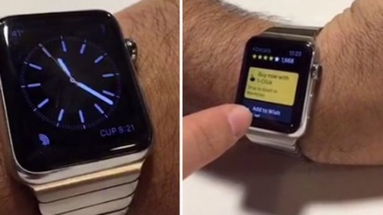 Apple Watch: Er zeigt seine neue Uhr, wird es aber schnell bereuen