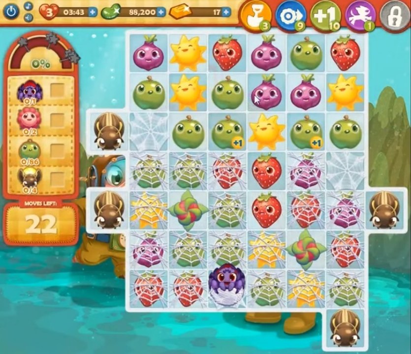 Farm Heroes Saga Level 617: Lösungen, Tipps und Tricks