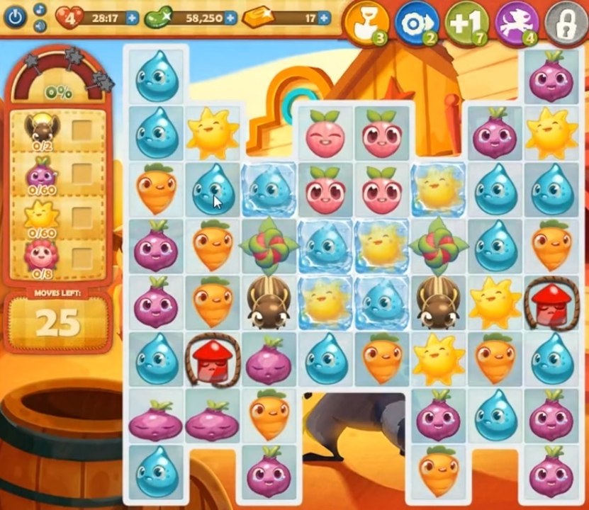 Farm Heroes Saga Level 647: Lösungen, Tipps und Tricks