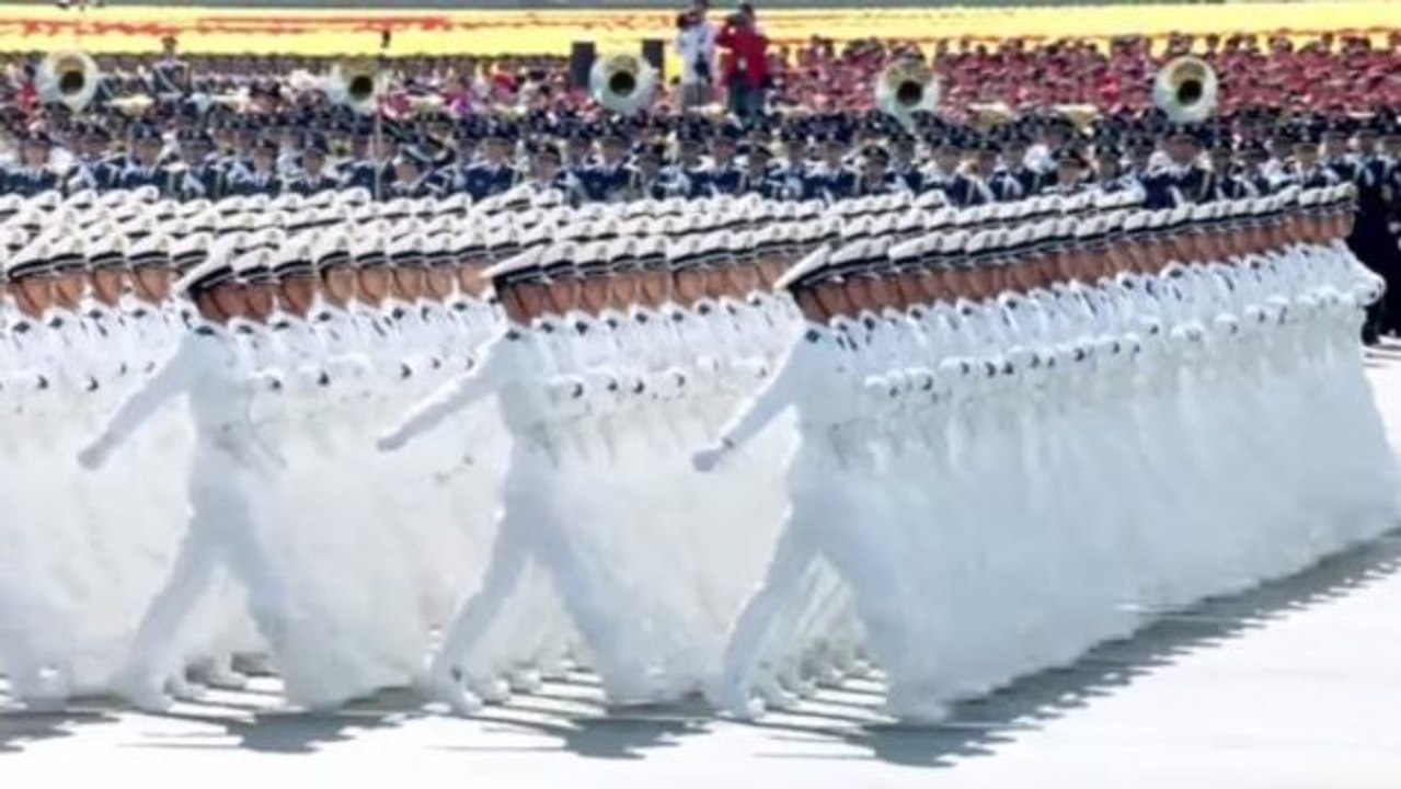 Diese Parade ist der Perfektion nahe