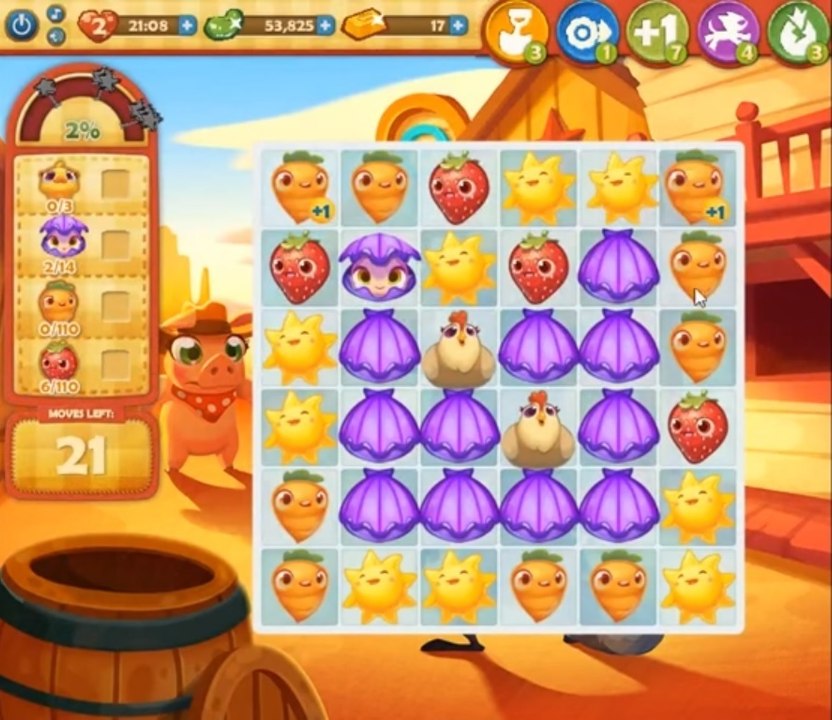 Farm Heroes Saga Level 657: Lösungen, Tipps und Tricks