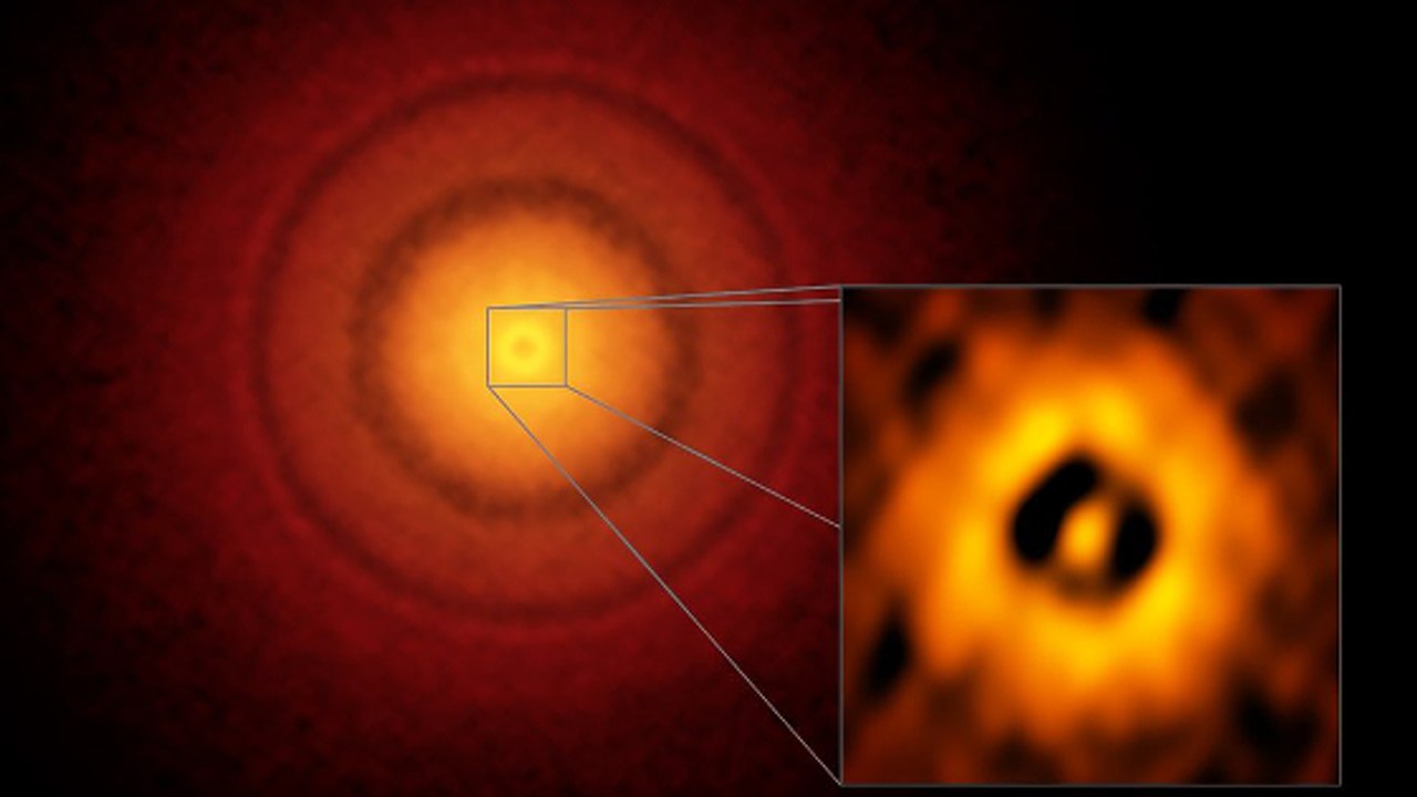La naissance d'une planète immortalisée autour d'une étoile "proche" de la Terre ?