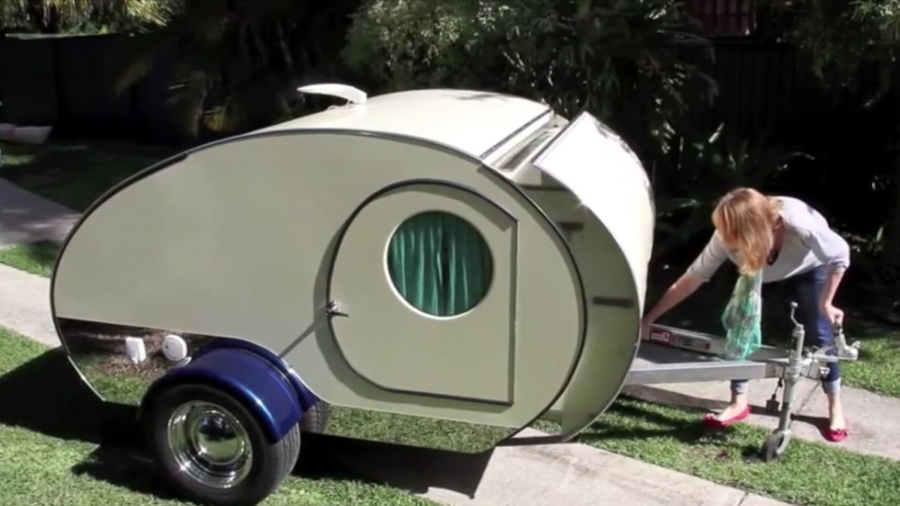 Dieser Mini-Wohnwagen kann sich total verwandeln