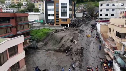 Pluies torrentielles en Equateur : au moins 24 morts et 12 disparus