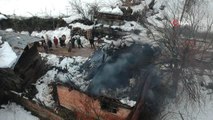 Son dakika haber | Sinop'ta ahır yangınında 2 ton mahsul küle döndü