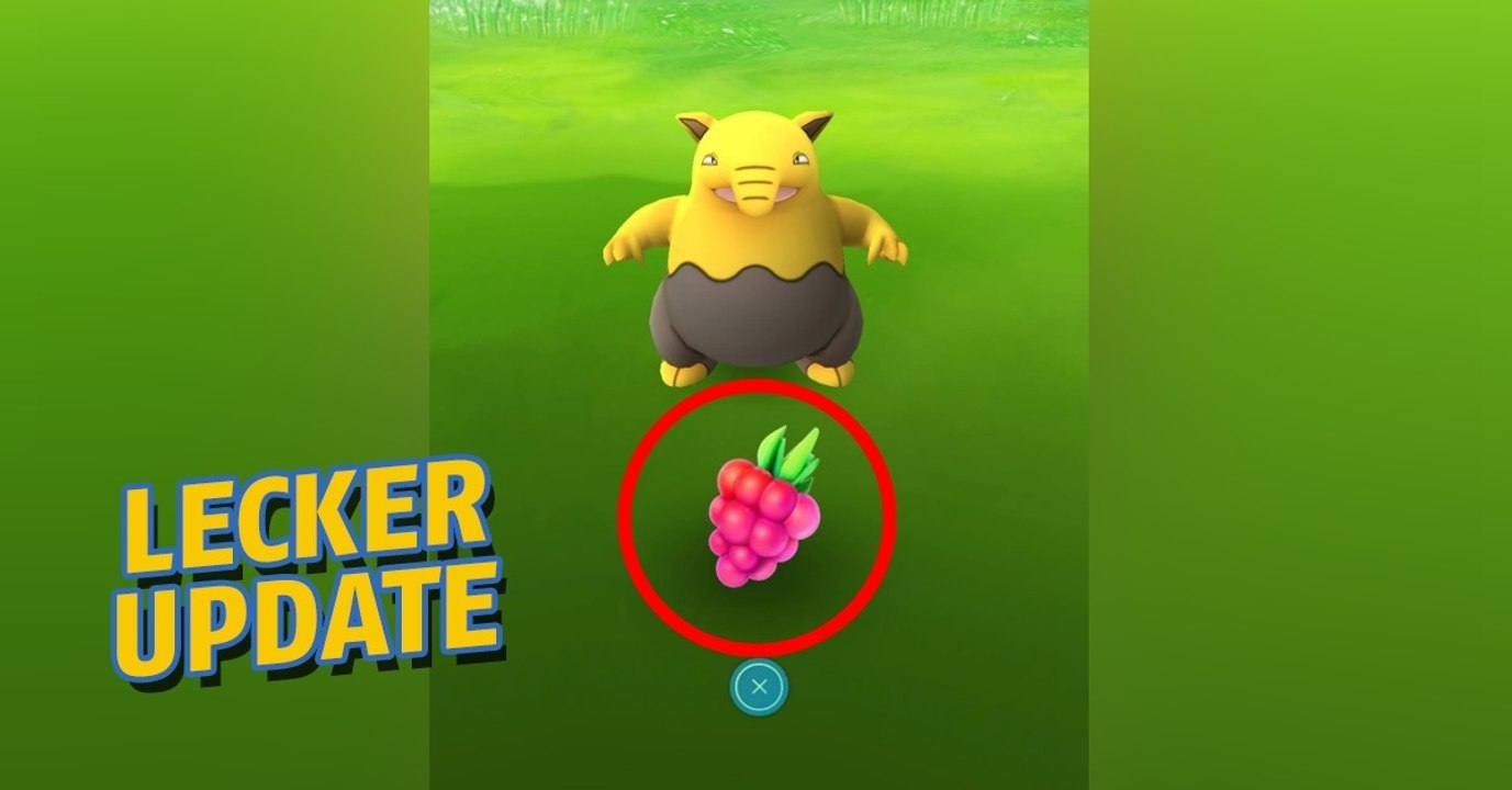 Pokémon GO: Nanabbeeren und Sananabeeren neu im Spiel