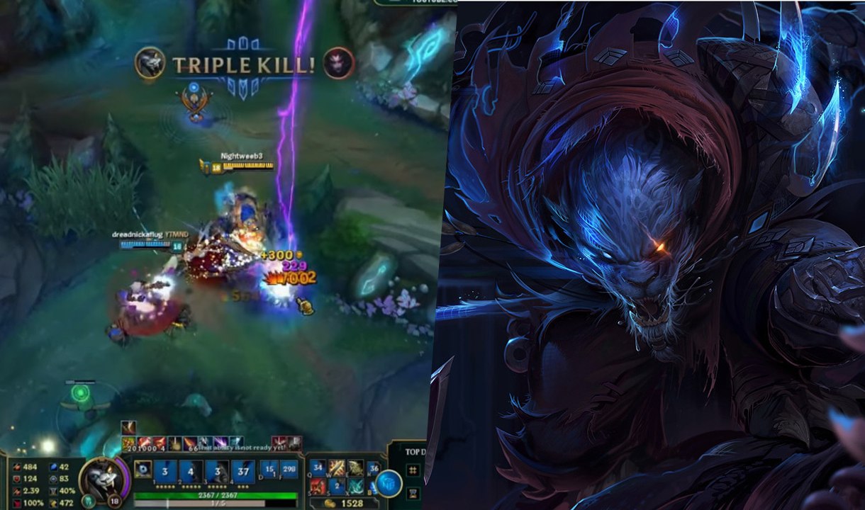 League of legends: ob ad oder ap, rengars one-shot ist immer tödlich
