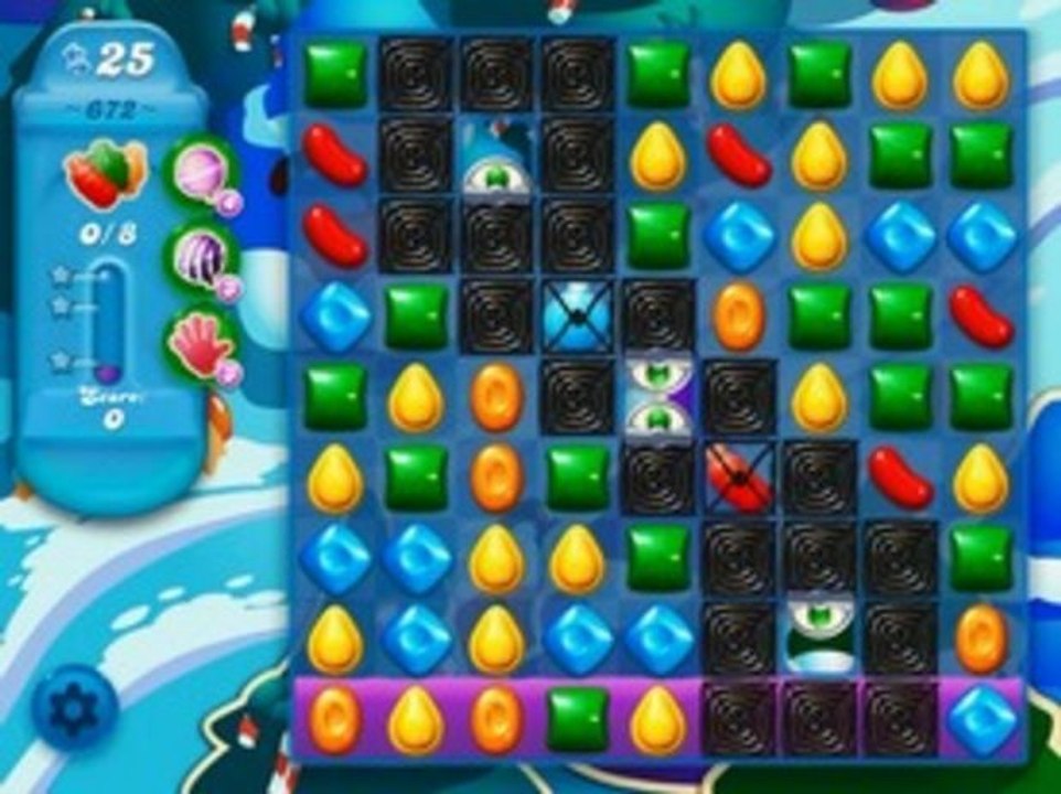 Candy Crush Soda Level 672: Lösung, Tipps und Tricks
