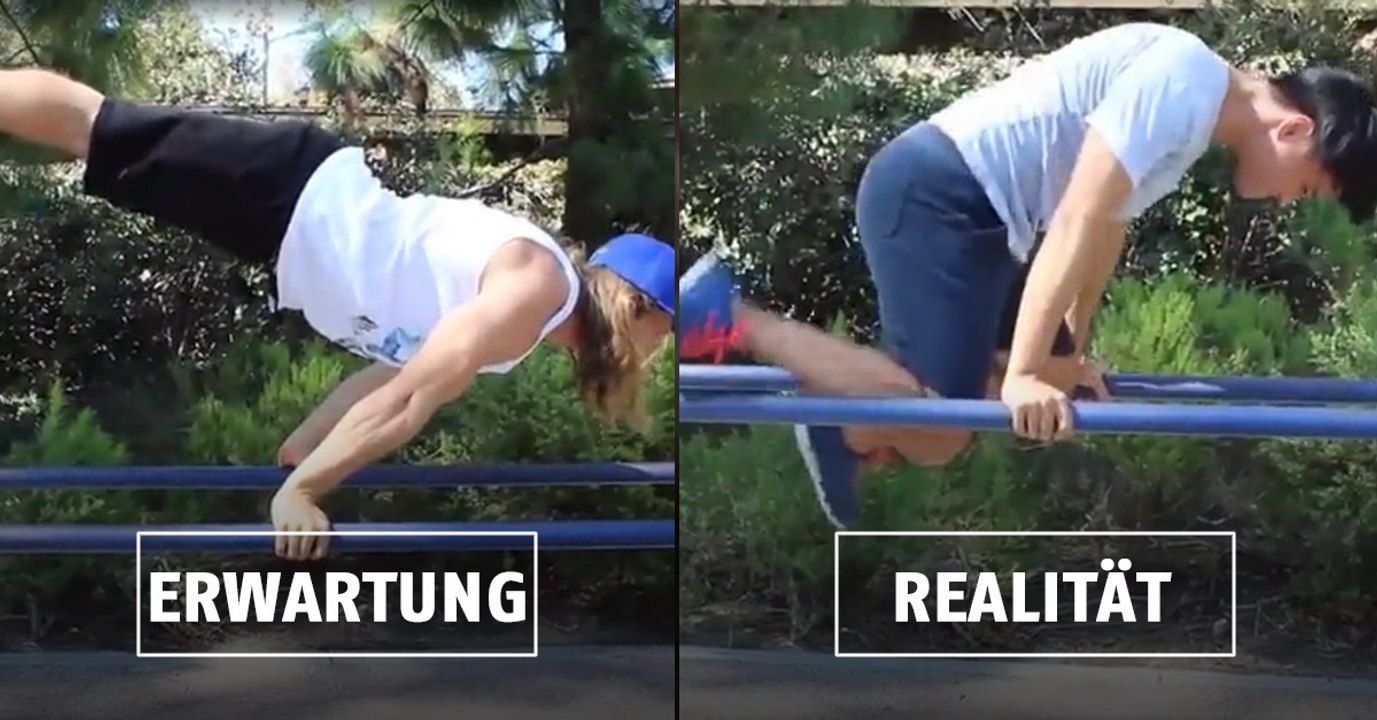 Calisthenics: Erwartungen vs. Realität