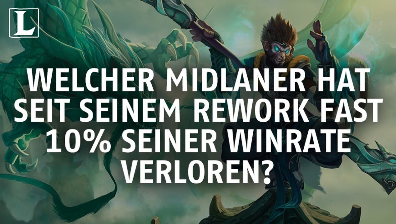 League of legends: welcher midlaner hat eine 10% schlechtere winrate seit seines rework?