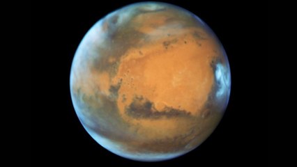 La planète Mars dévoilée dans ses moindres détails grâce au télescope Hubble