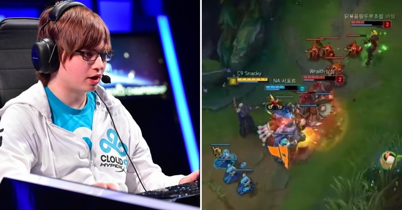 League of legends: ein us-profi trifft auf 5 südkoreanische samsung-spieler