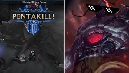 League of Legends: Lässiger kann man mit Sion einen Pentakill nicht landen