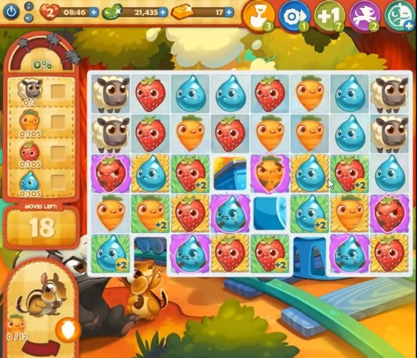 Farm Heroes Saga Level 713: Lösungen, Tipps und Tricks