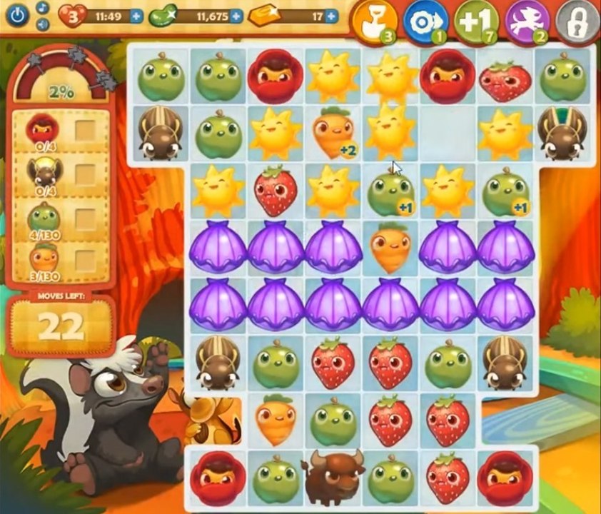 Farm Heroes Saga Level 720: Lösungen, Tipps und Tricks