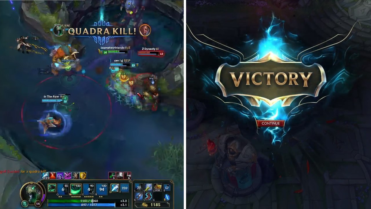 League of legends: kapitulation! sie vermiesen dem gegner einen pentakill