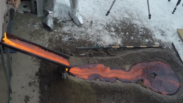 Des chercheurs fabriquent leur propre lave pour une expérience scientifique