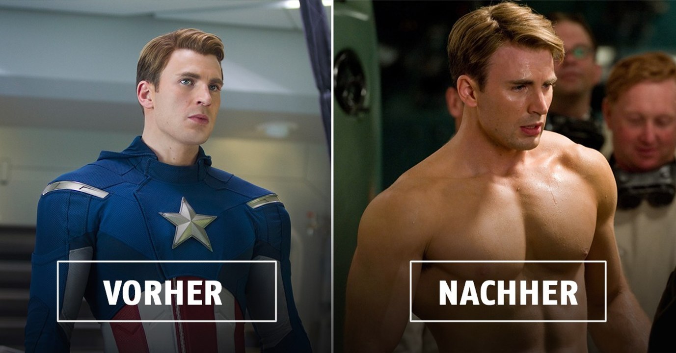 Entdeckt hier das krasse Trainingsprogramm von Chris Evans für The Return of the First Avenger