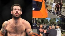 Matt Brown verwickelt in einen Straßenkampf gegen seinen ehemaligen Coach