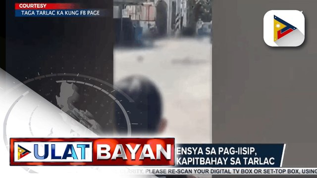 Lalaking may diperensya sa pag-iisip, pinugutan ng ulo ang kapitbahay sa Tarlac - Bangkay ng lalaki, natagpuang palutang-lutang sa ilalim ng tulay sa Quezon - Lalaking napaulat na nawawala matapos lumangoy sa Albay Gulf, natagpuan na