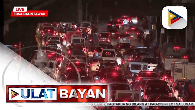 Dami ng mga sasakyan sa EDSA, mas marami ngayong nasa Alert Level 2 na ang rehiyon; MMDA, walang balak na dagdagan ang oras sa modified number coding scheme