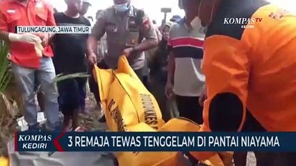 3 Remaja Tenggelam Di Pantai Niyama Tulungagung