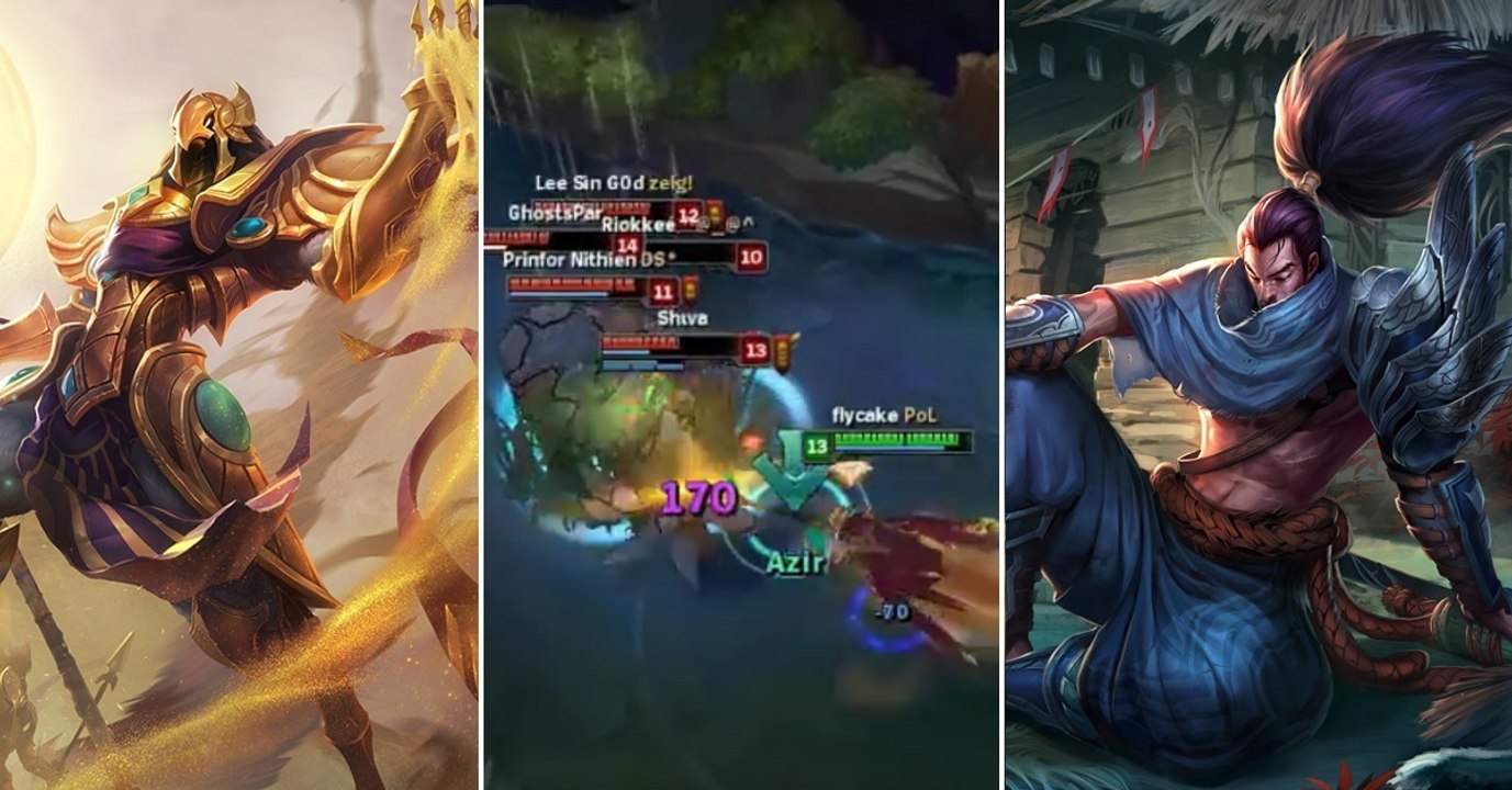 League of Legends: Azir und Yasuo mit atemberaubender Wombo-Kombo