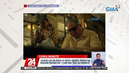 Jackie Lou Blanco, aminadong may konting kaba sa pagsasama nila ni Ricky Davao sa iisang project | 24 Oras