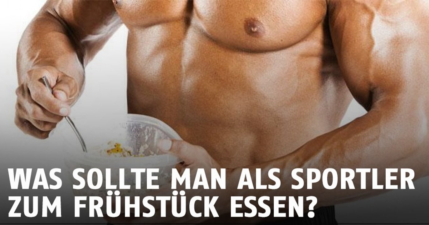 Das perfekte Frühstück, um beim Training in Form zu sein