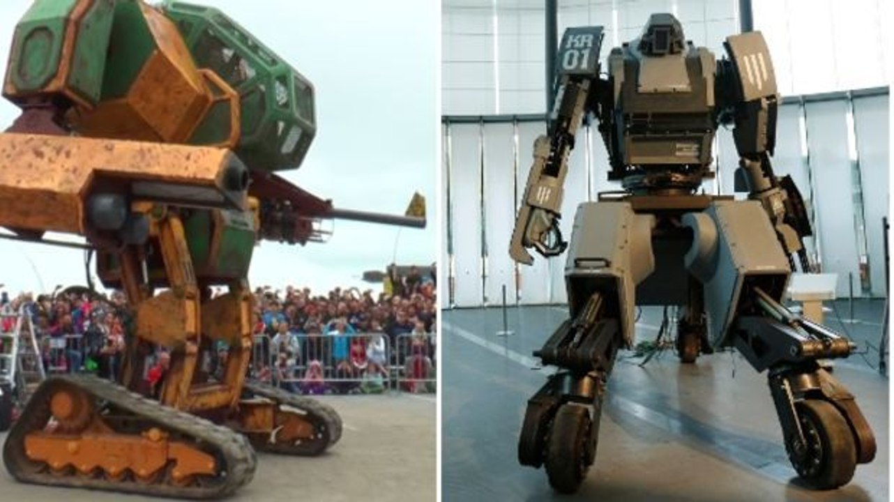 Wie in Transformers! Bald könnt ihr riesige Robotfights live bestaunen