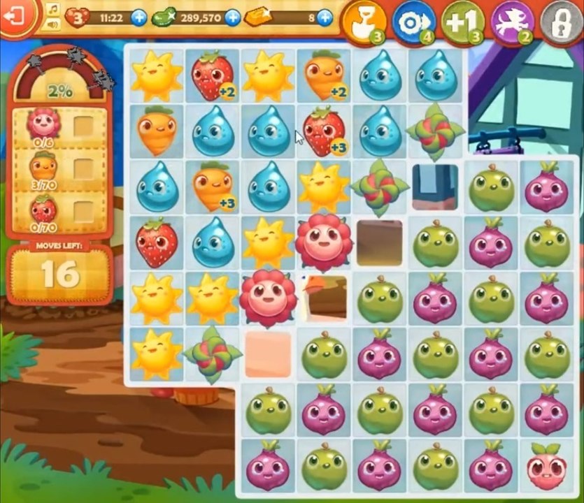 Farm Heroes Saga Level 694: Lösungen, Tipps und Tricks