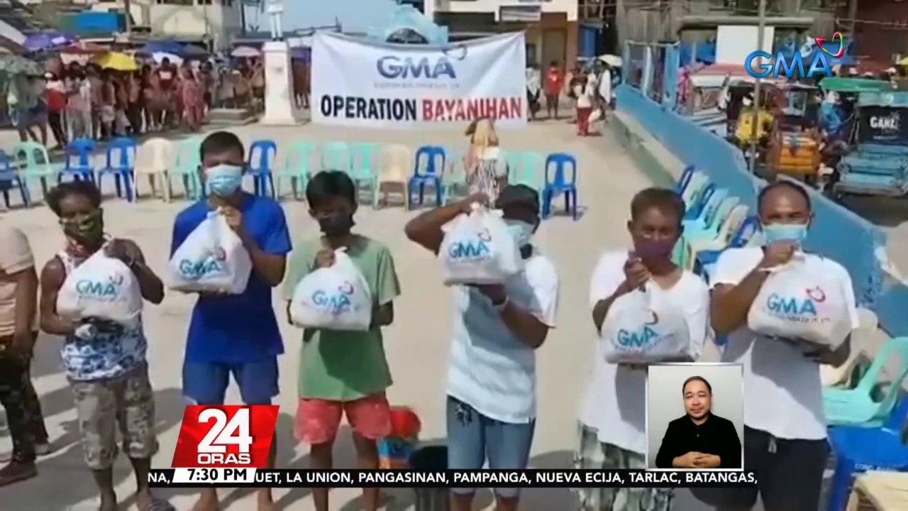 GMA Kapuso Foundation, mamahagi ng relief goods...