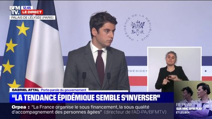 Gabriel Attal évoque "plus de 30.000 patients" Covid-19 encore hospitalisés