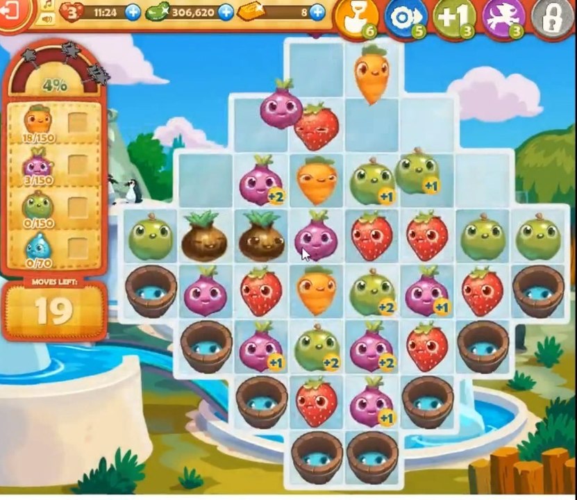 Farm Heroes Saga Level 825: Lösungen, Tipps und Tricks