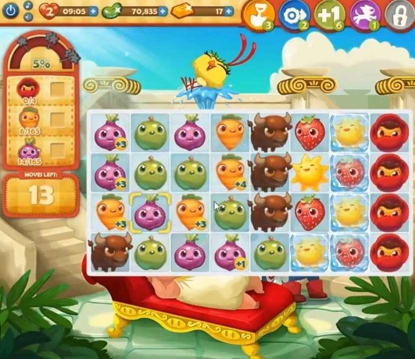 Farm Heroes Saga Level 747: Lösungen, Tipps und Tricks