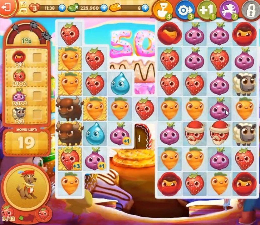 Farm Heroes Saga Level 797: Lösungen, Tipps und Tricks