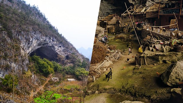 Zhongdong, cet incroyable village construit dans une immense grotte en Chine
