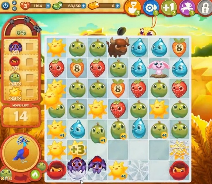 Farm Heroes Saga Level 766: Lösungen, Tipps und Tricks