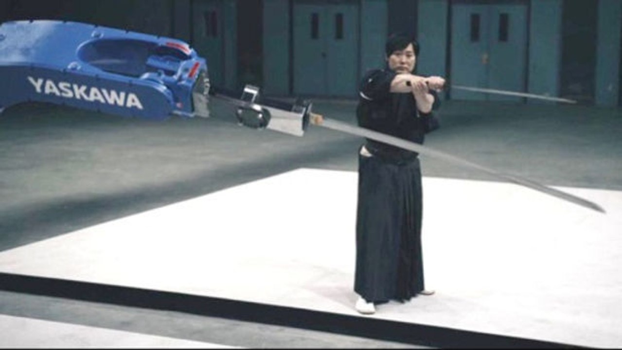 Samurai-Meister vs. perfektionierter Roboter: Wer wird gewinnen?
