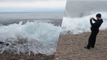 Un étonnant phénomène observé sur le lac Baïkal en Sibérie