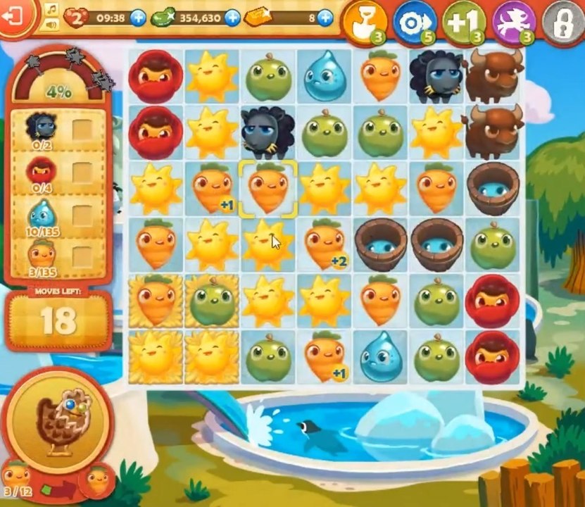 Farm Heroes Saga Level 835: Lösungen, Tipps und Tricks