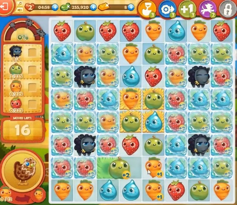 Farm Heroes Saga Level 811: Lösungen, Tipps und Tricks