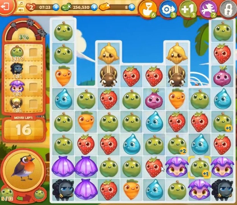 Farm Heroes Saga Level 813: Lösungen, Tipps und Tricks