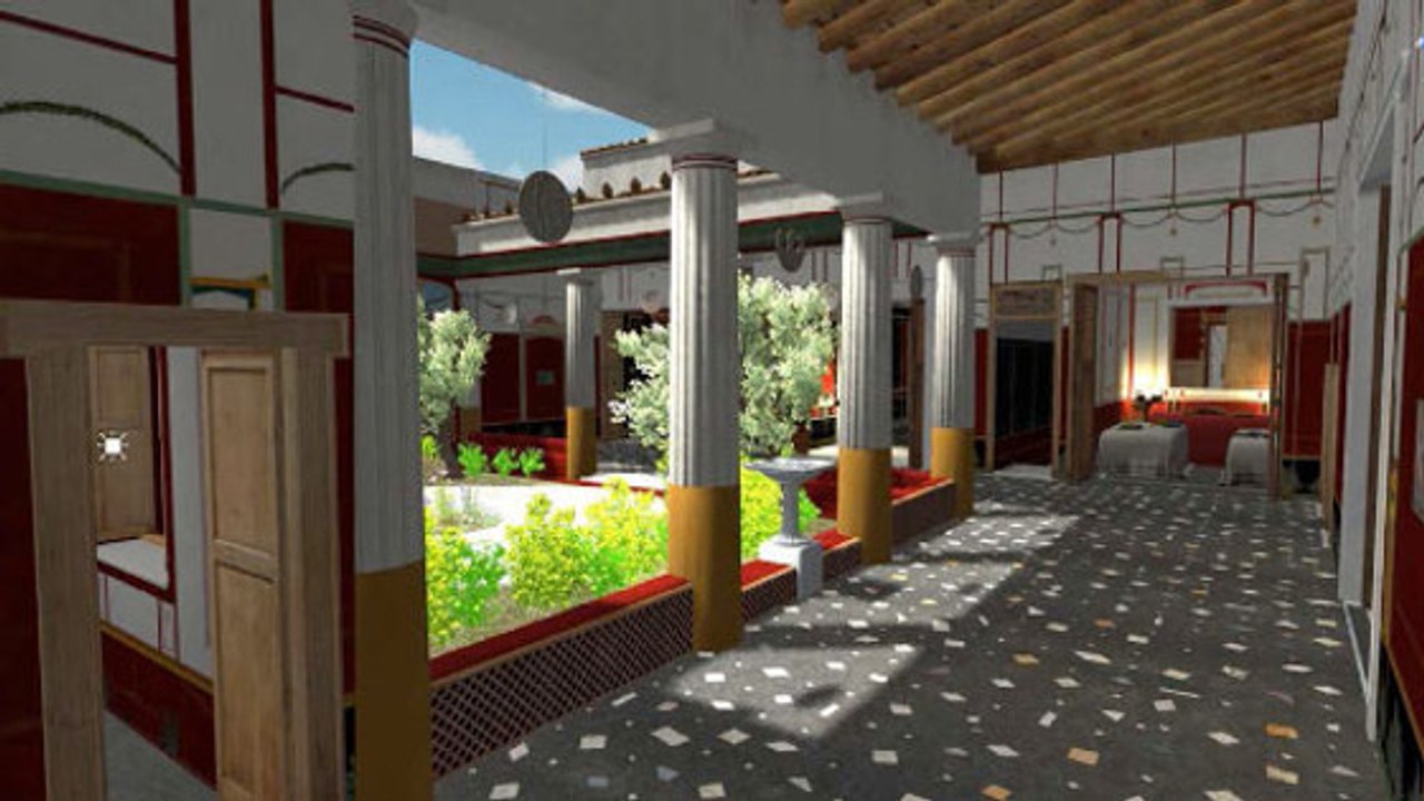 Pompéi : une maison romaine reconstruite en 3D quelque 2000 ans après la catastrophe