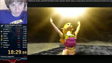 Ce joueur bat son propre record du monde et termine Ocarina of Time en moins de 19 minutes