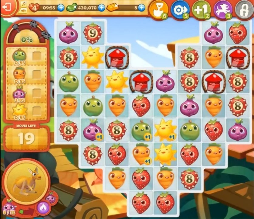 Farm Heroes Saga Level 845: Lösungen, Tipps und Tricks