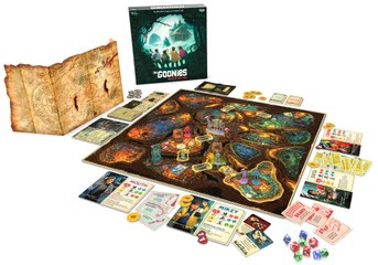 The Goonies: Never Say Die Board Game Unboxing - Funko Games